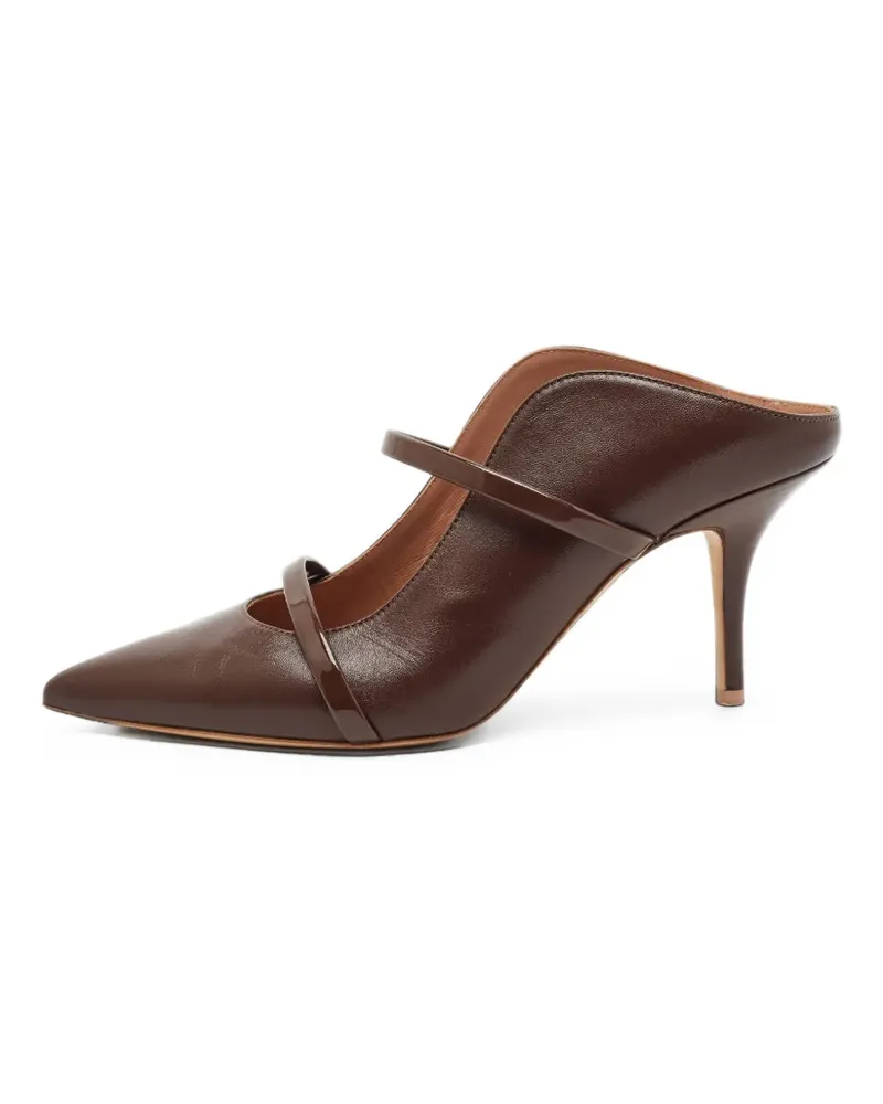 Malone Souliers Maureen Mules mit abgerundetem Absatz - Braun Braun