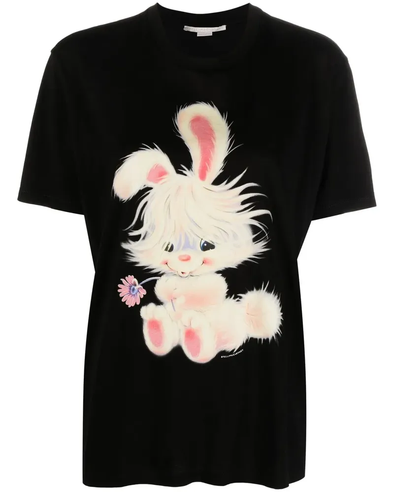 Stella McCartney Lunar New Year T-Shirt - Schwarz Schwarz