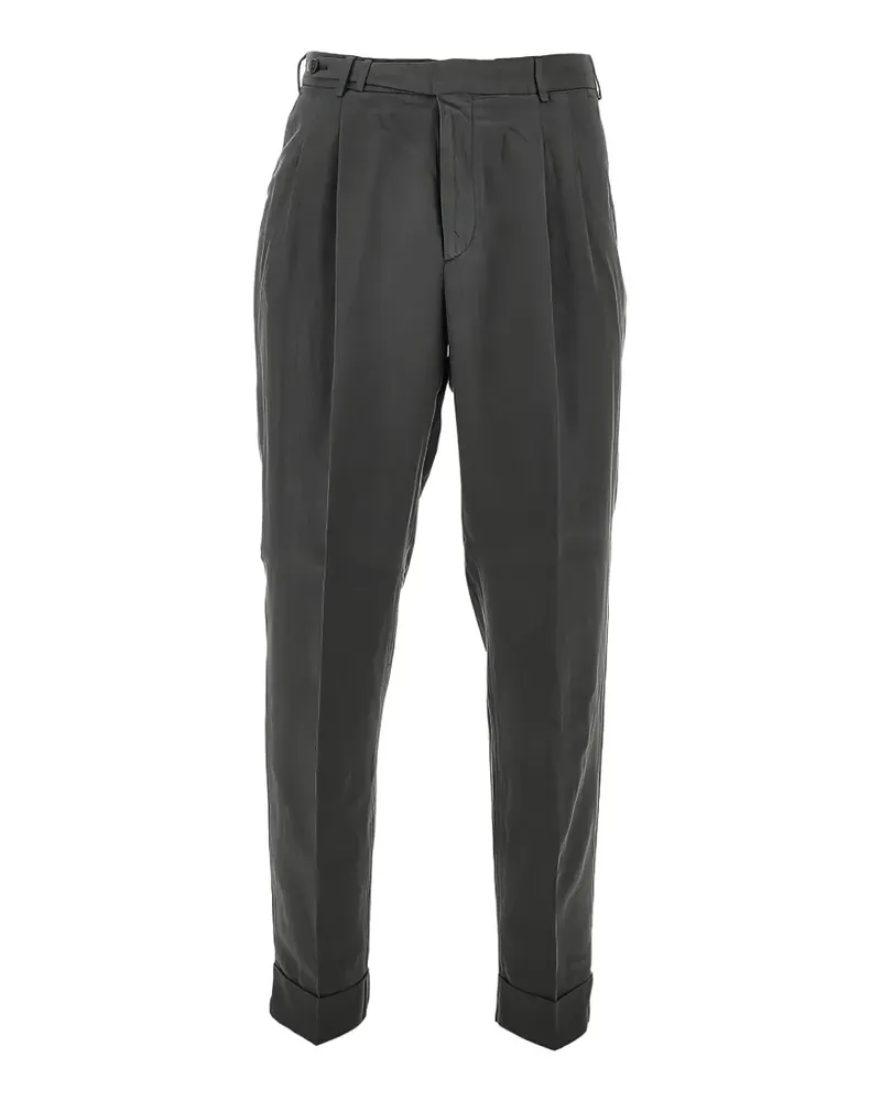 PT TORINO pleated trousers - Grau Grau