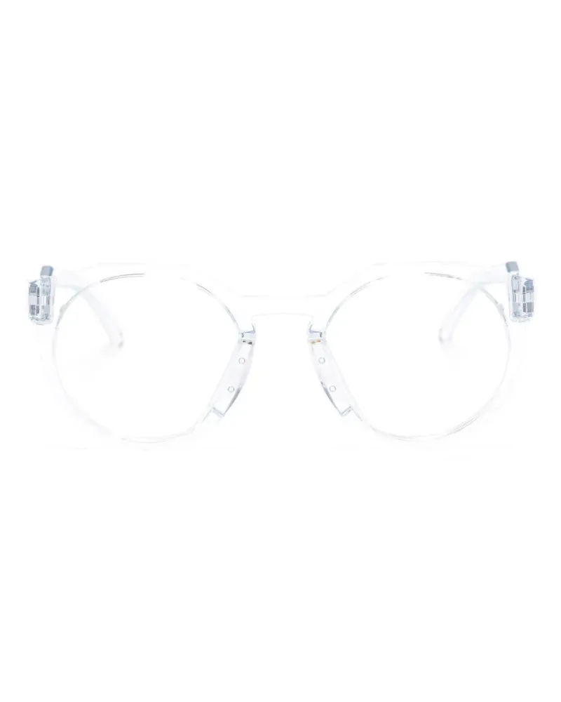 Oakley Brille mit geometrischem Gestell - Nude Nude