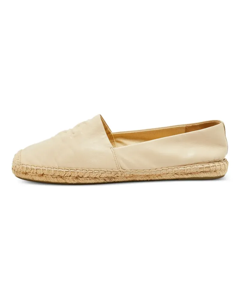 Tory Burch Double T logo espadrilles - Nude Nude