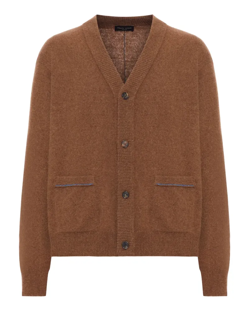 Roberto Collina Cardigan mit Knöpfen - Braun Braun