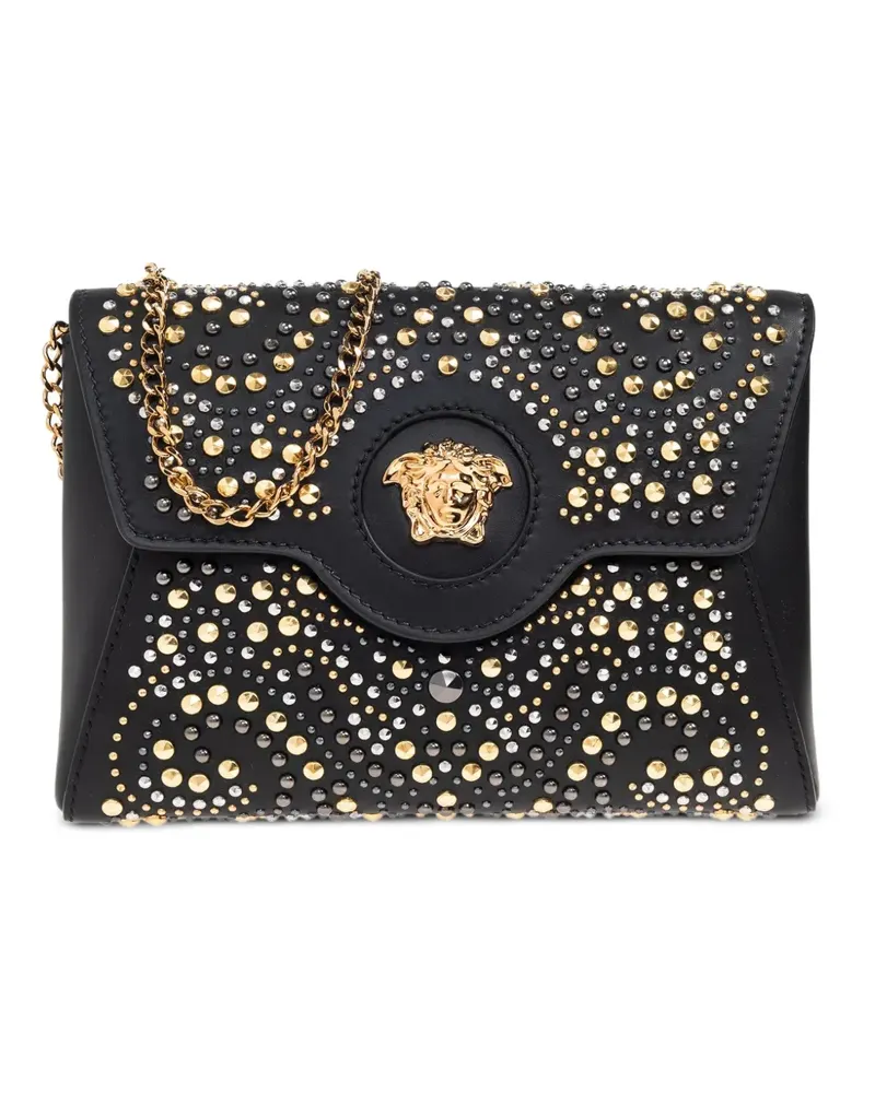 Versace studded clutch bag - Schwarz Schwarz