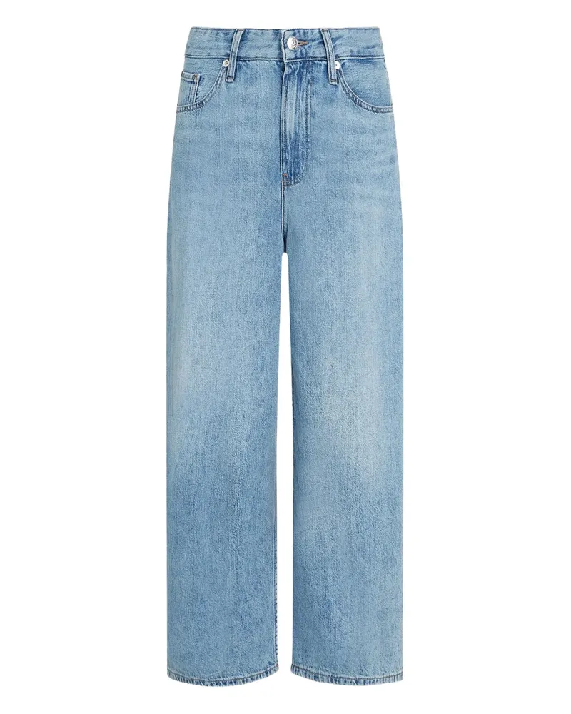 Tommy Hilfiger Weite High-Waist-Jeans - Blau Blau