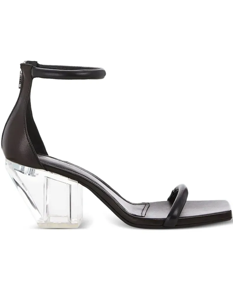 Rick Owens Sandalen mit Knöchelriemen - Schwarz Schwarz