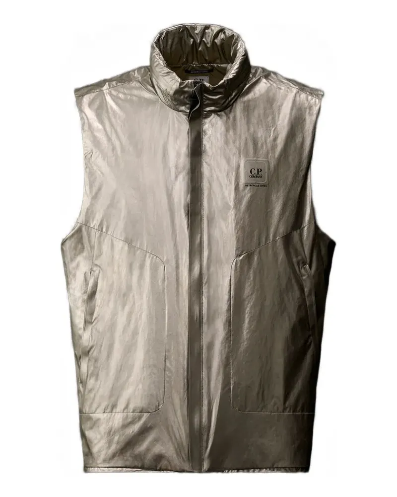 C.P. Company Metropolis Series Weste mit abnehmbarer Kapuze - Grau Grau