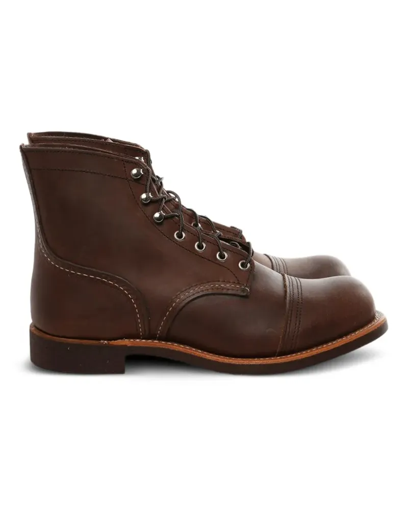 Red Wing Shoes Stiefel mit Schnürung - Braun Braun