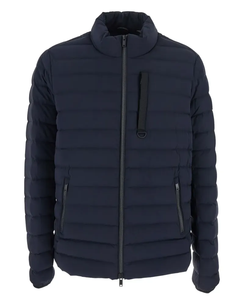 Moose Knuckles Gesteppte Jacke mit Stehkragen - Blau Blau