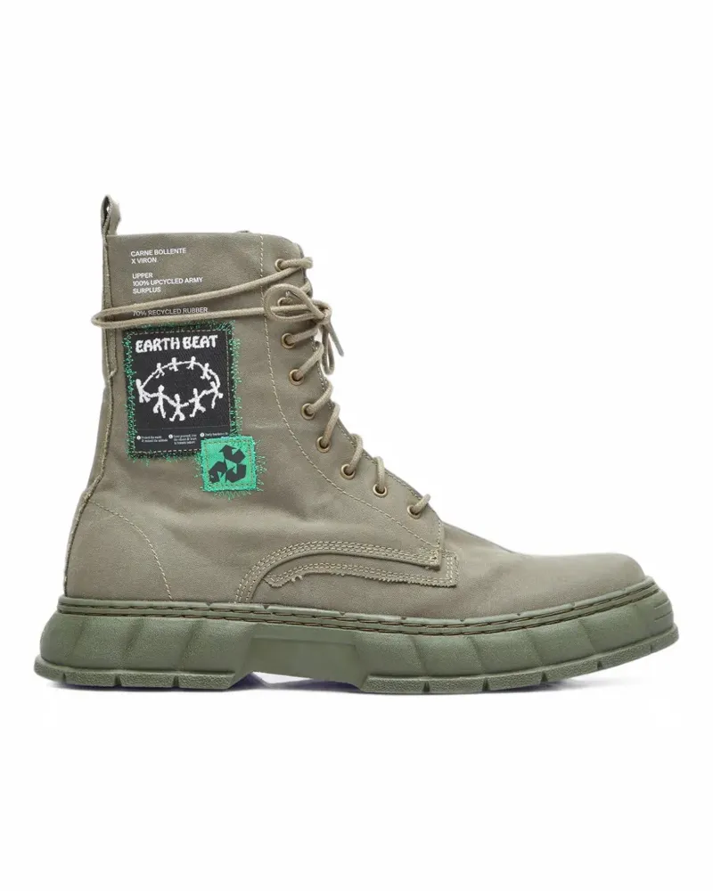 VIRÓN x Carne Bollente 1992 Surplus boots - Grün Grün