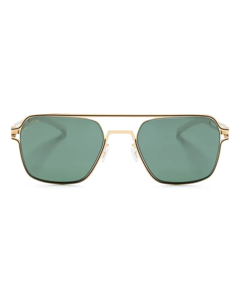 Mykita RIku Pilotenbrille - Gold Gold