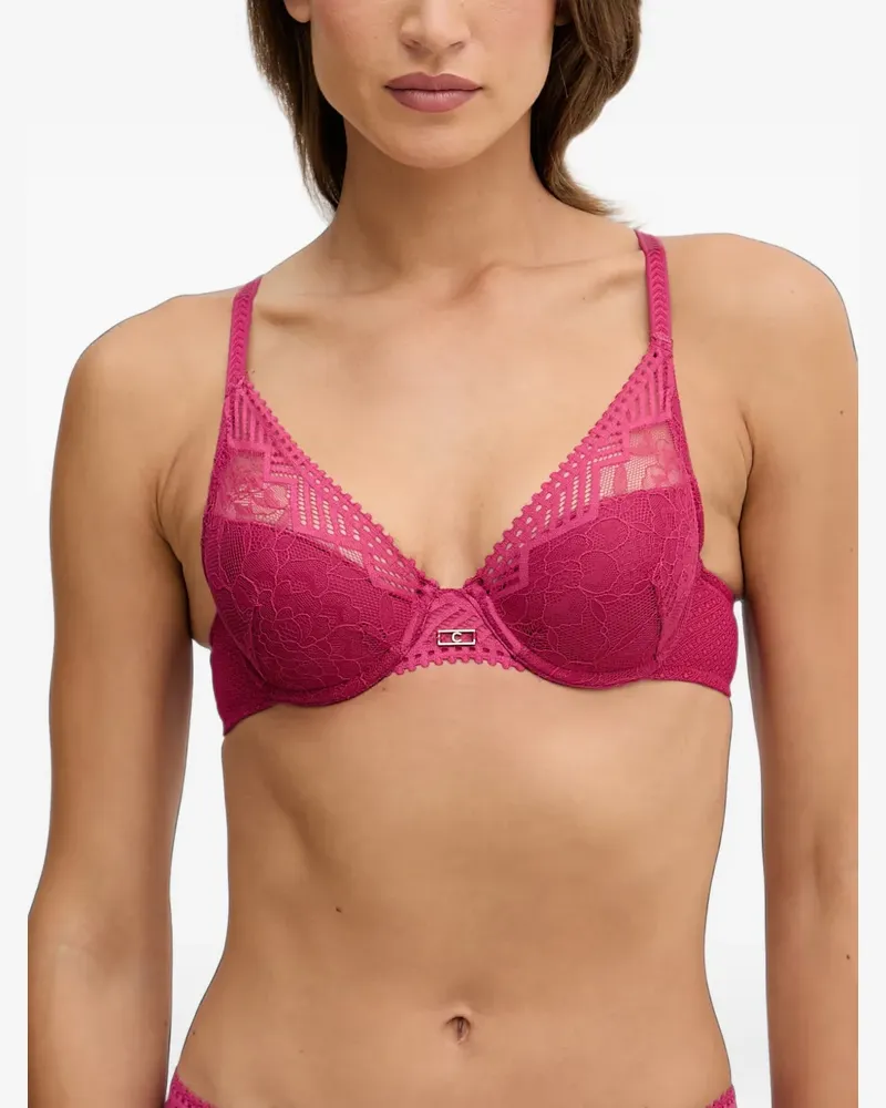 Chantelle Origins floral-lace underwired bra - Rosa Rosa