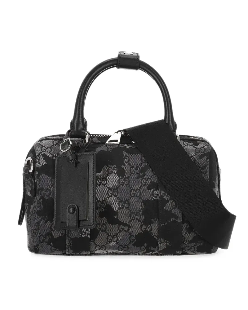 Gucci Shopper mit GG-Muster - Schwarz Schwarz