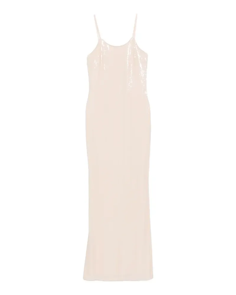 Patrizia Pepe sequin-embellished sleeveless dress - Rosa Rosa