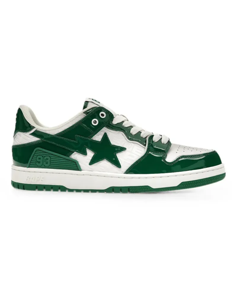 BAPE Sk8 Sta monogram sneakers - Grün Grün