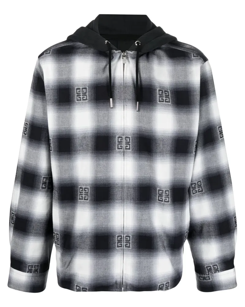 Givenchy Kapuzenjacke im Oversized-Look - Schwarz Schwarz