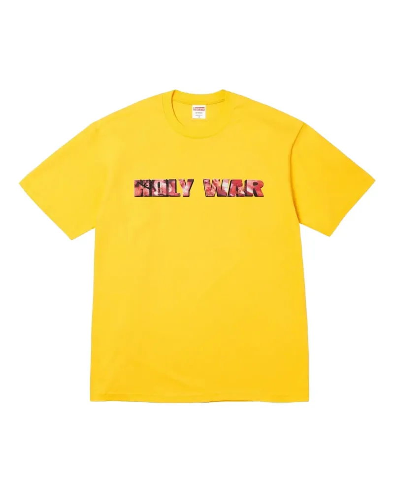 Supreme Being T-Shirt mit Print - Gelb Gelb