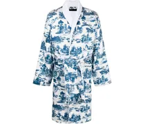 En PLEIN Air Morgenmantel - Weiß