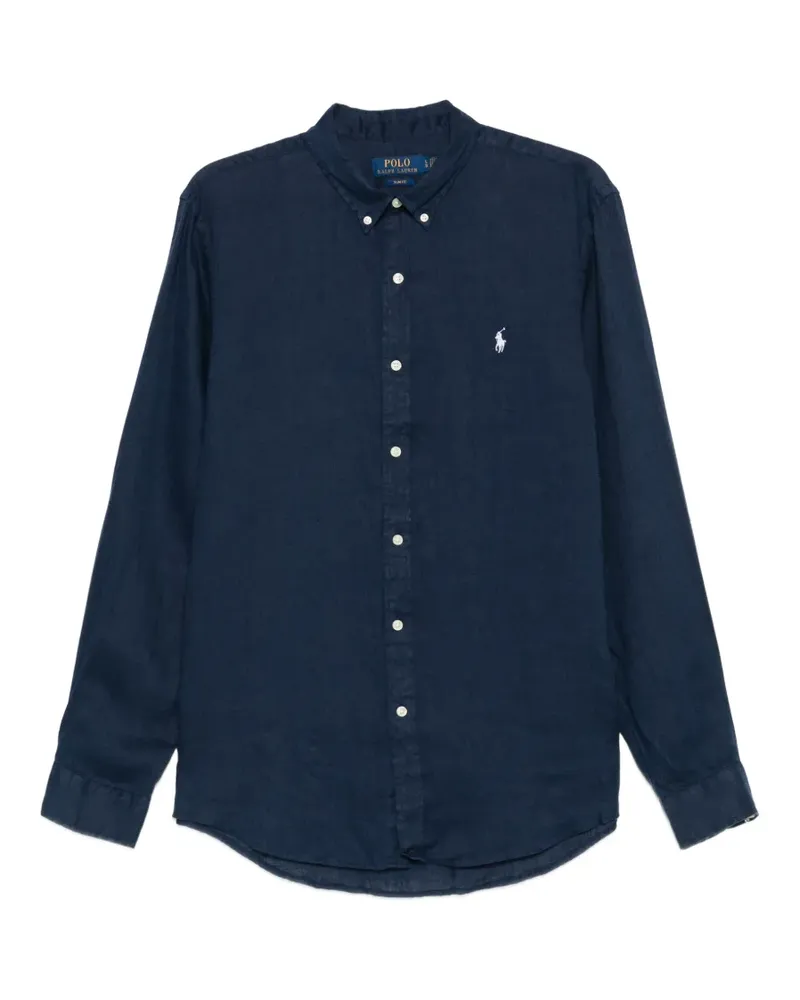 Ralph Lauren Klassisches Hemd - Blau Blau