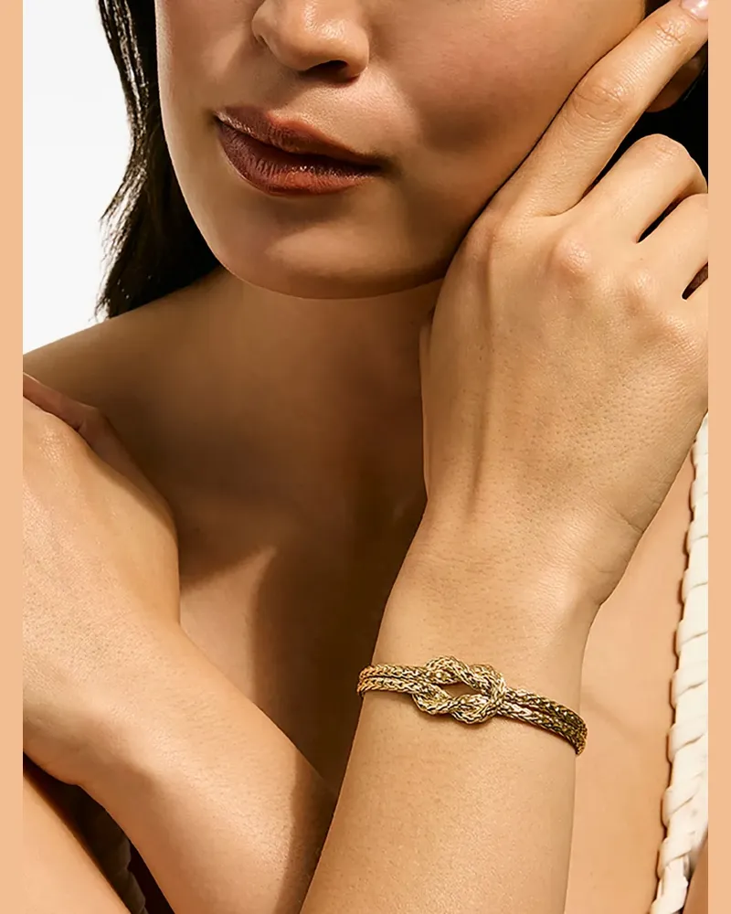 John Hardy Love Knot Armband - Gold Gold