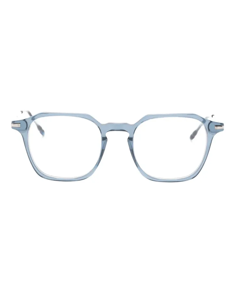 Kyme Dimitri geometric-frame glasses - Blau Blau