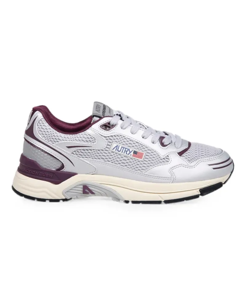 AUTRY Hyperway Sneakers im Metallic-Look - Silber Silber