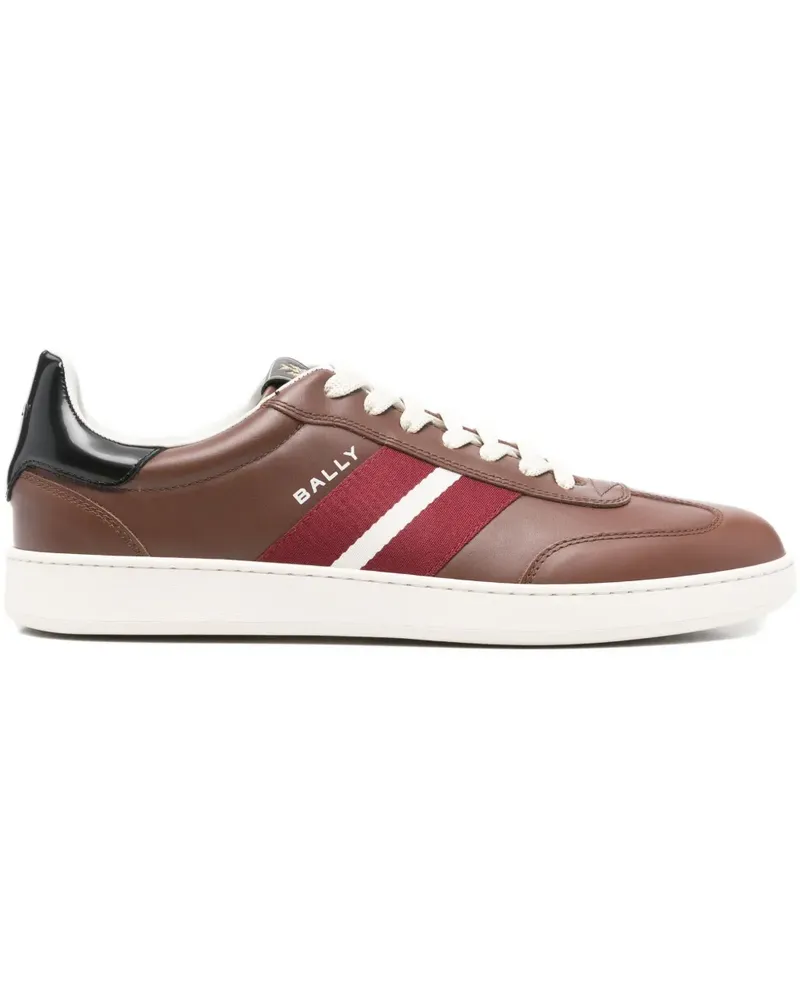 Bally stripe-detail sneakers - Braun Braun