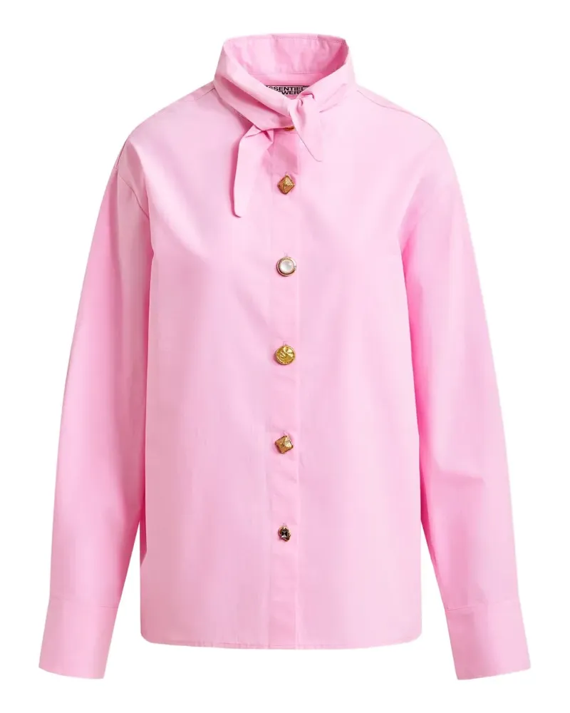Essentiel collared button shirt - Rosa Rosa