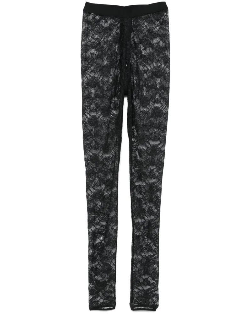 Maison Close Flashback Leggings - Schwarz Schwarz