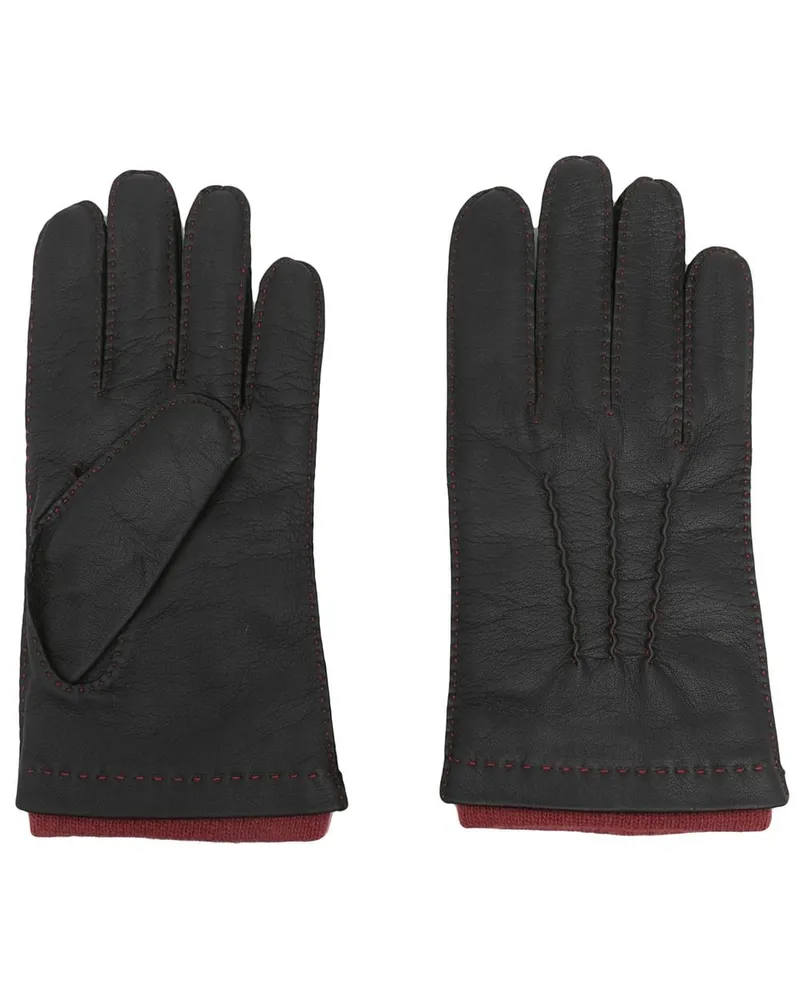 N.Peal Westminster Handschuhe - Schwarz Schwarz