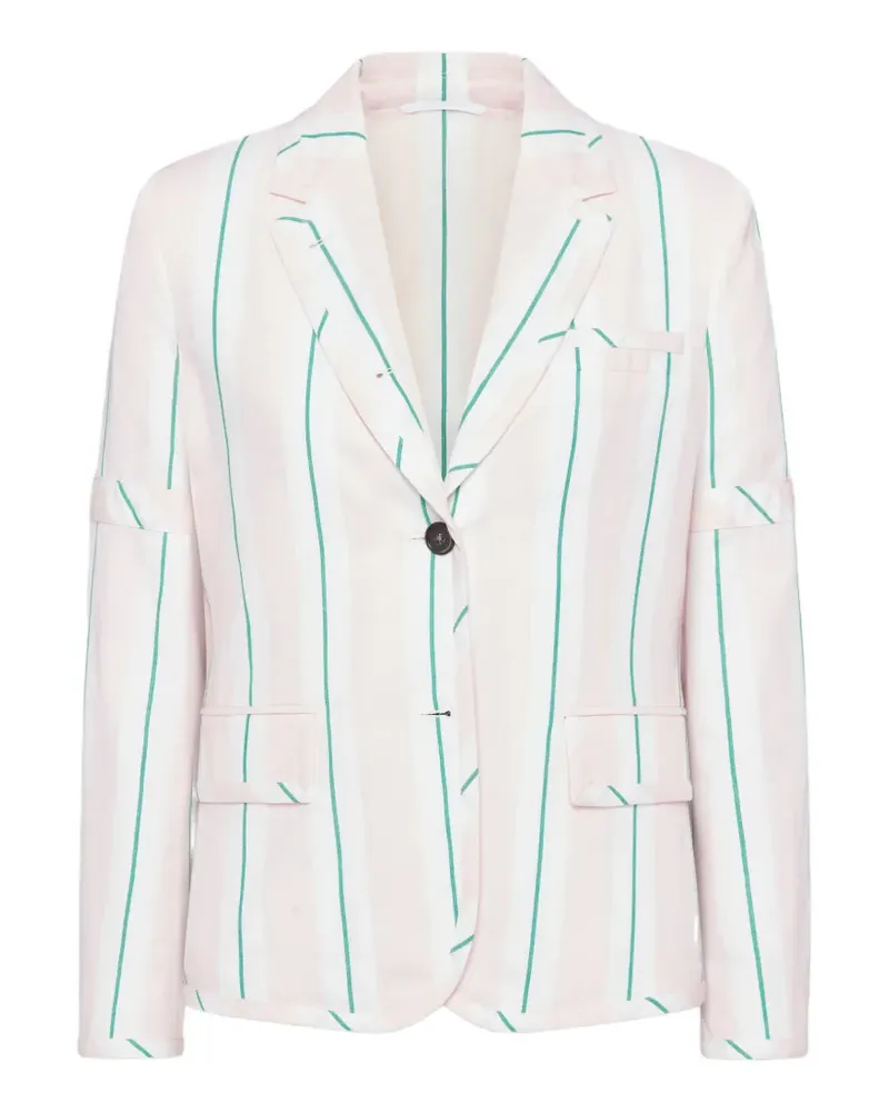 Thom Browne Gestreifte Jacke - Rosa Rosa
