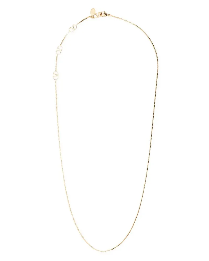 Valentino Garavani VLogo chain-link necklace - Gold Gold
