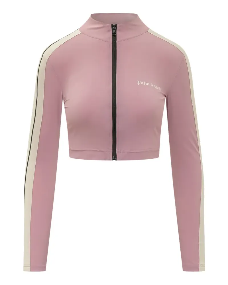 Palm Angels logo-print side-stripe jacket - Rosa Rosa