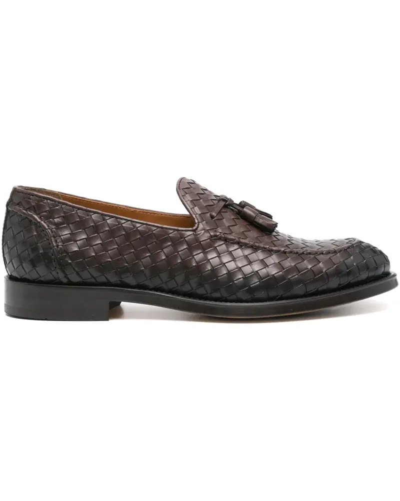 Doucal´s Loafer mit Webmuster - Braun Braun