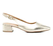 Slingback-Pumps - Gold
