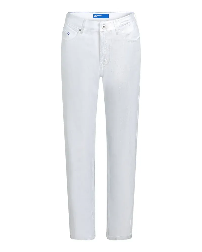 Karl Lagerfeld Five-Pocket-Jeans - Silber Silber