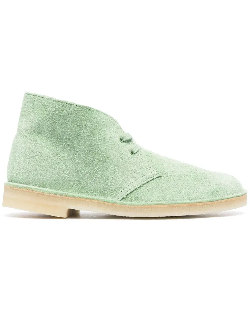 Clarks Desert-Boots mit Schnürung - Grün Grün