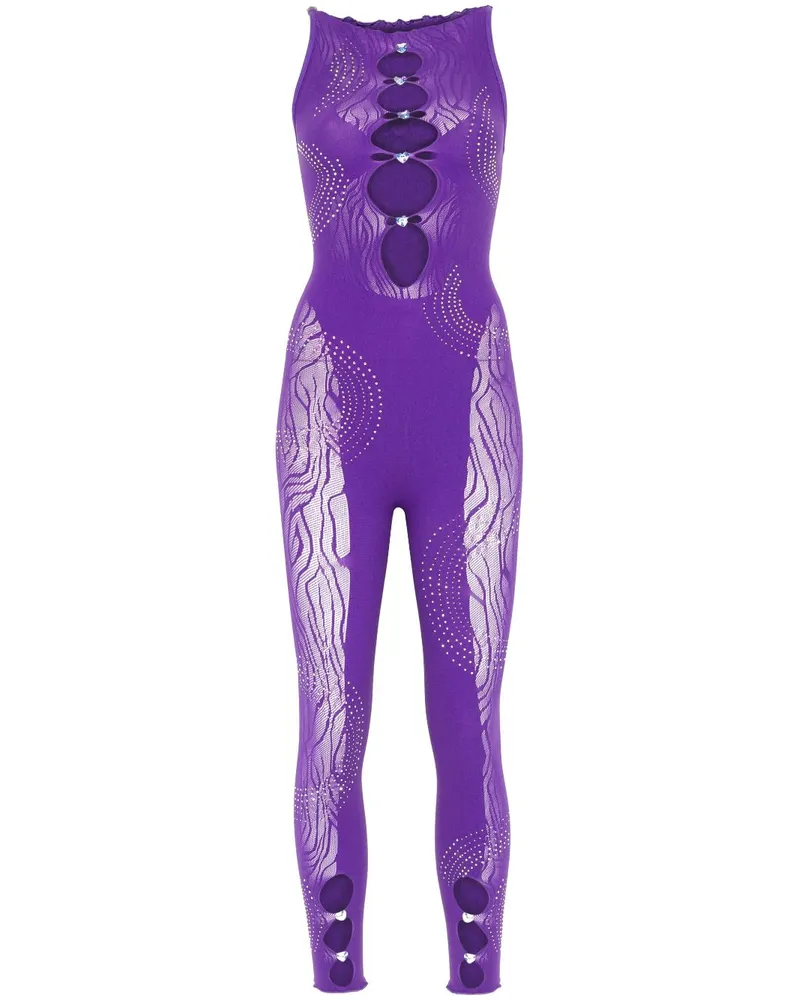 Poster Girl Janice Jumpsuit - Violett Violett