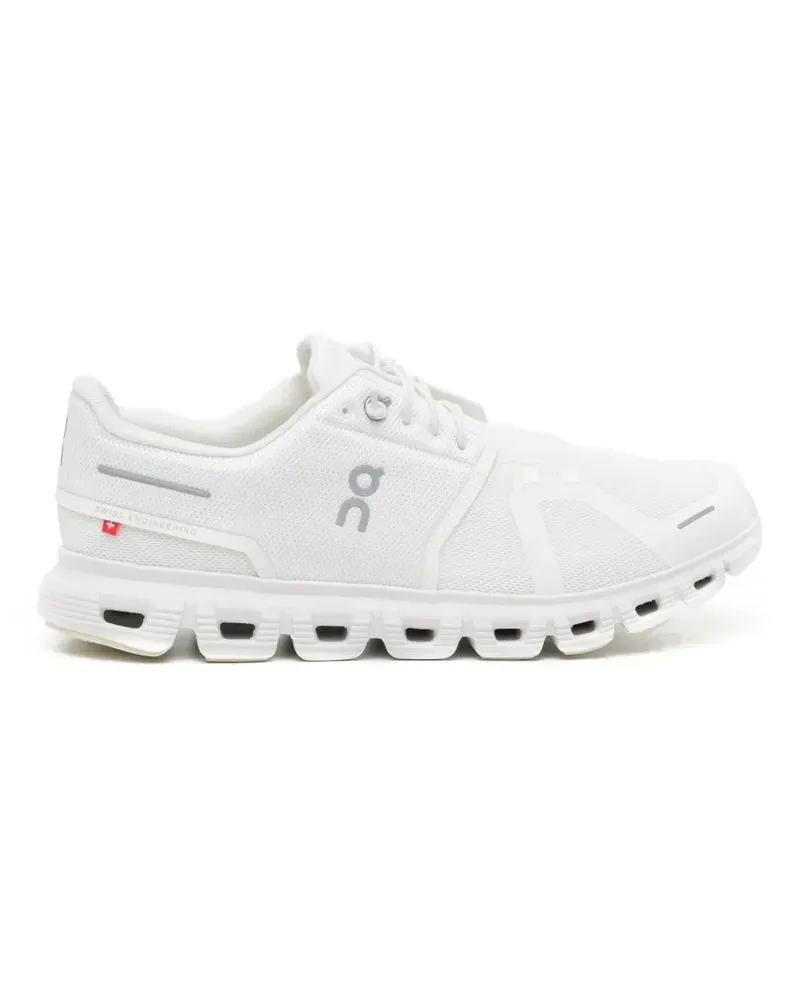 ON Cloud 6 Sneakers - Weiß Weiß