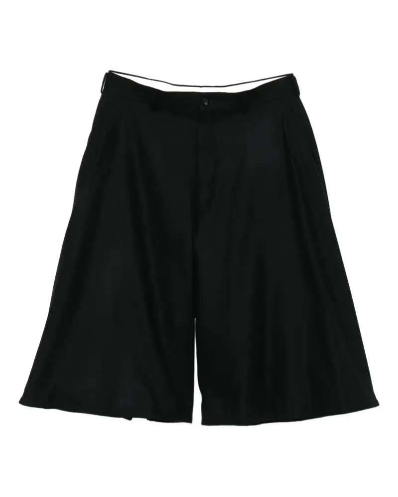 Comme des Garçons pleated shorts - Schwarz Schwarz
