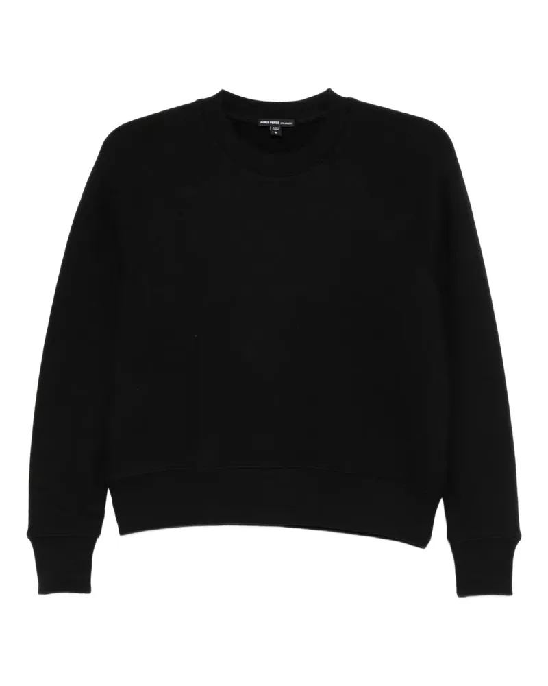 James Perse Sweatshirt aus Fleece - Weiß Weiß