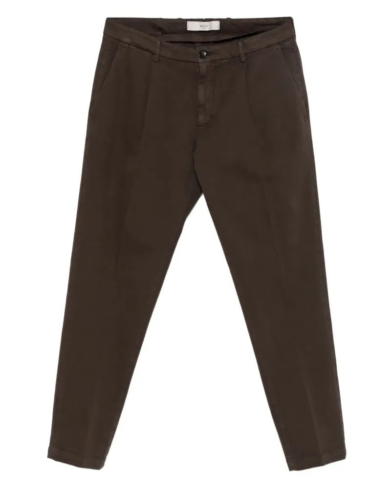 Briglia 1949 Hose mit Falten - Braun Braun