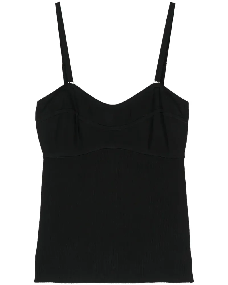 Zimmermann Geripptes Alight Tanktop - Schwarz Schwarz