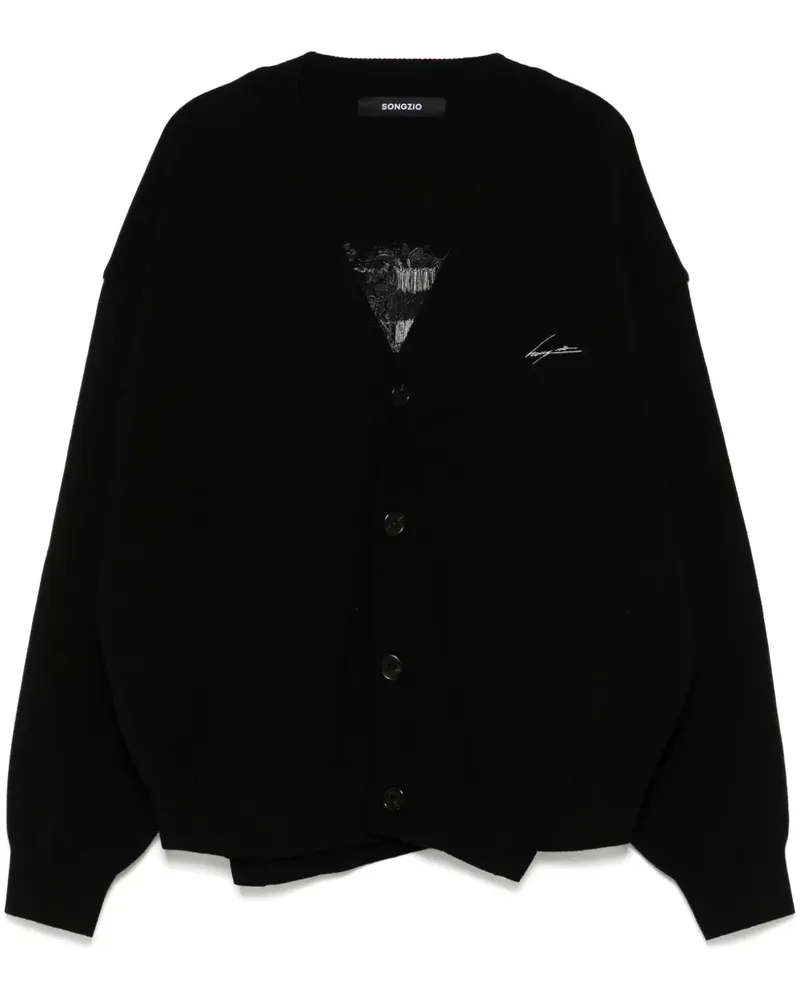 SONGZIO Poetry Cardigan Schwarz