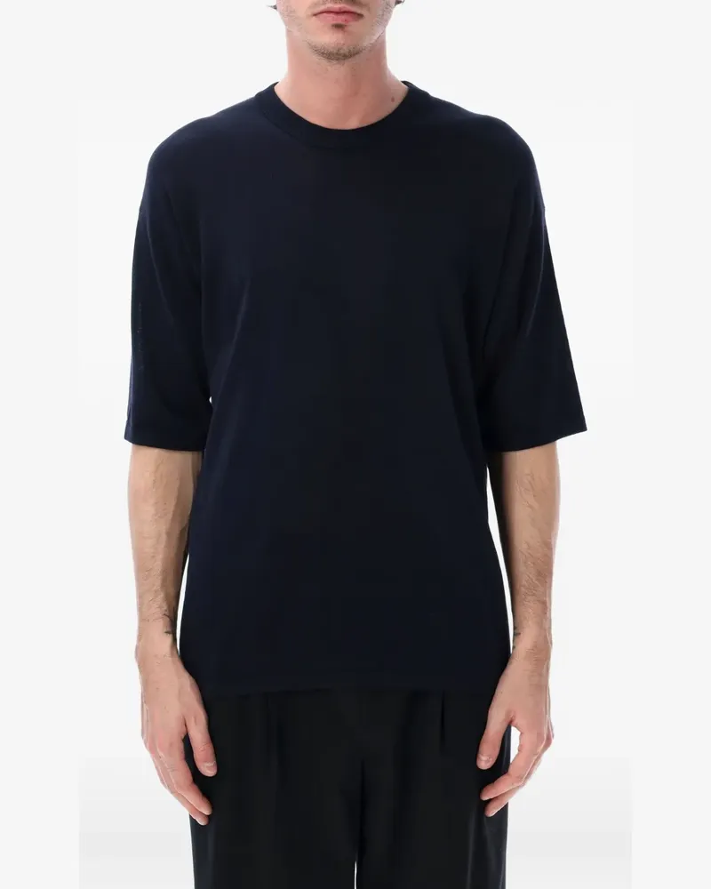 Roberto Collina fine-knit T-shirt - Blau Blau