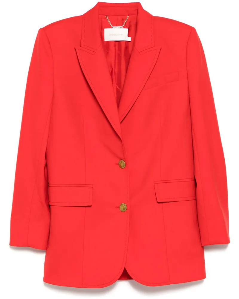 Zimmermann Jacke mit Knopfverschluss - Rot Rot