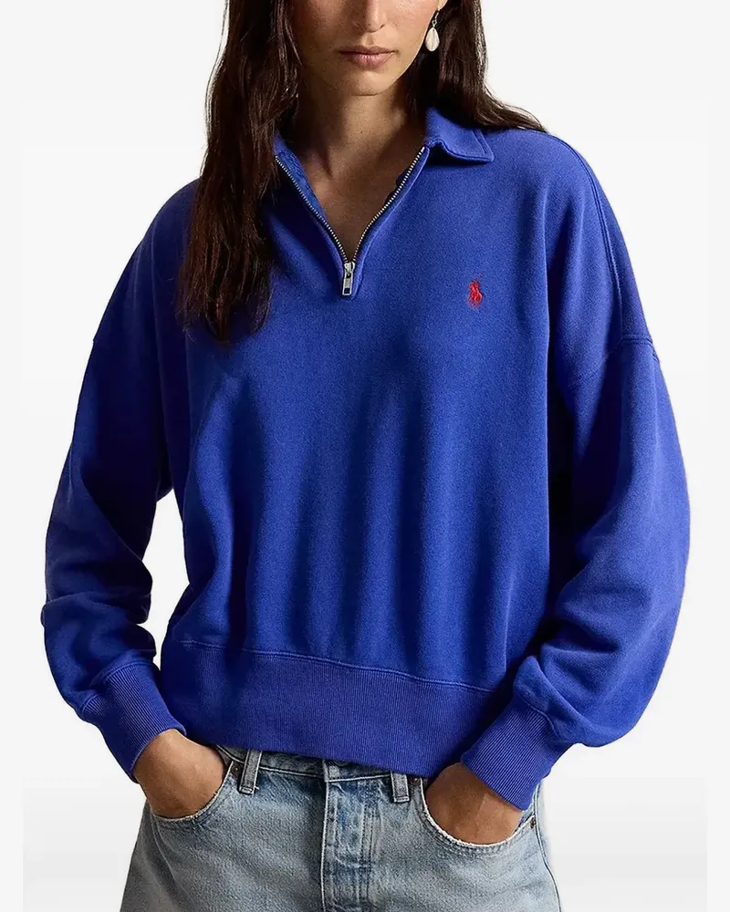 Ralph Lauren Leichtes Fleece-Sweatshirt - Blau Blau