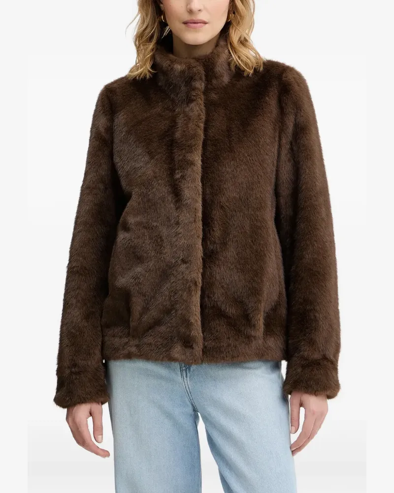 Guess Jacke mit Knöpfen - Braun Braun