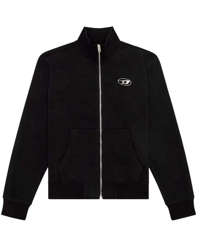 Diesel S-Ginni-Zip-Od Sweatshirt - Schwarz Schwarz