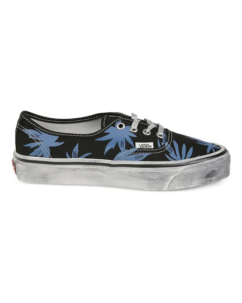 Vans floral-print sneakers - Schwarz Schwarz