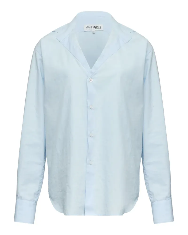 Maison Margiela Langärmeliges Hemd - Blau Blau